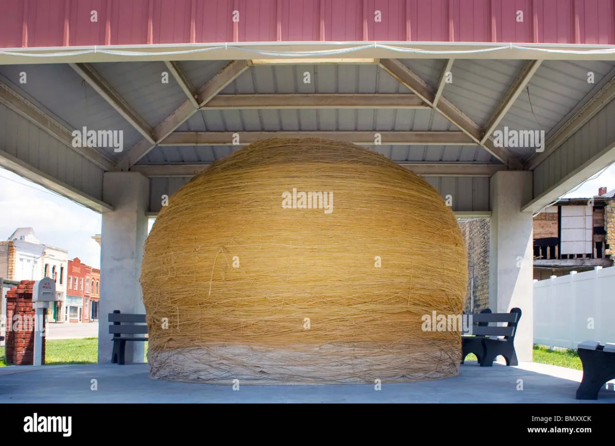 World's Largest Ball of Twine in Kansas